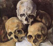 Paul Cezanne skull pyramid oil painting on canvas